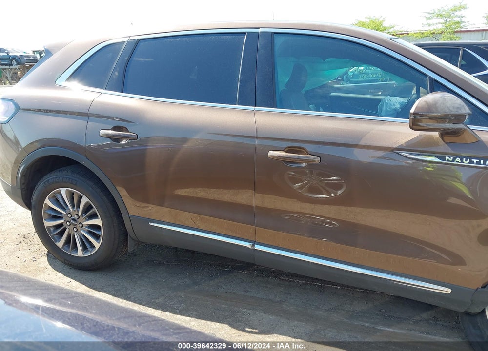 2022 LINCOLN NAUTILUS RESERVE VIN: 2LMPJ8K90NBL10192