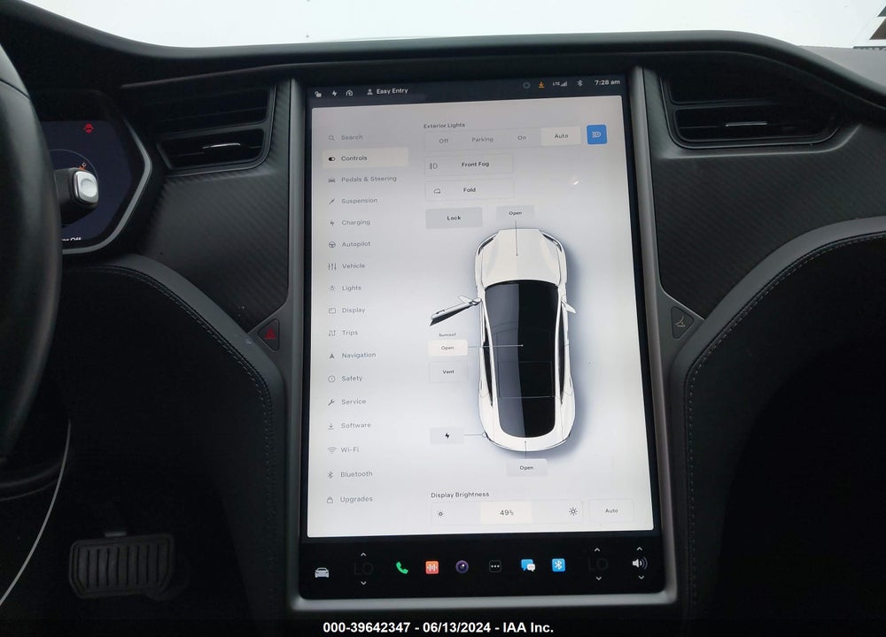 2018 TESLA MODEL S 100D/75D/P100D VIN: 5YJSA1E27JF285546