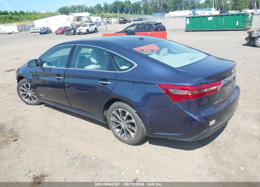 2018 TOYOTA AVALON HYBRID XLE PREMIUM VIN: 4T1BD1EB5JU061587