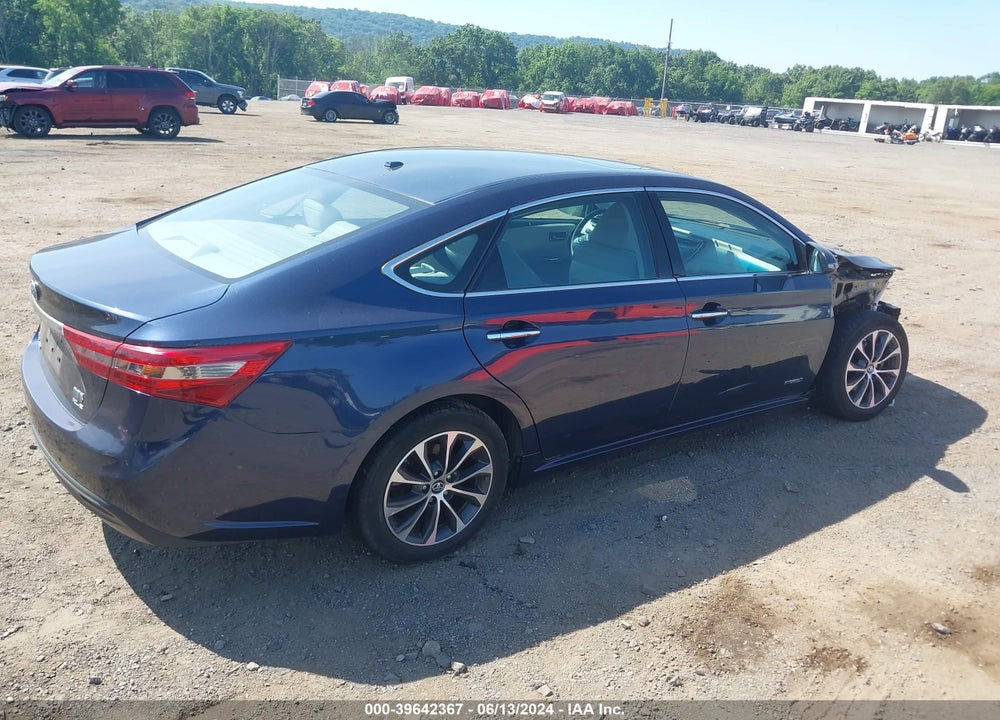 2018 TOYOTA AVALON HYBRID XLE PREMIUM VIN: 4T1BD1EB5JU061587