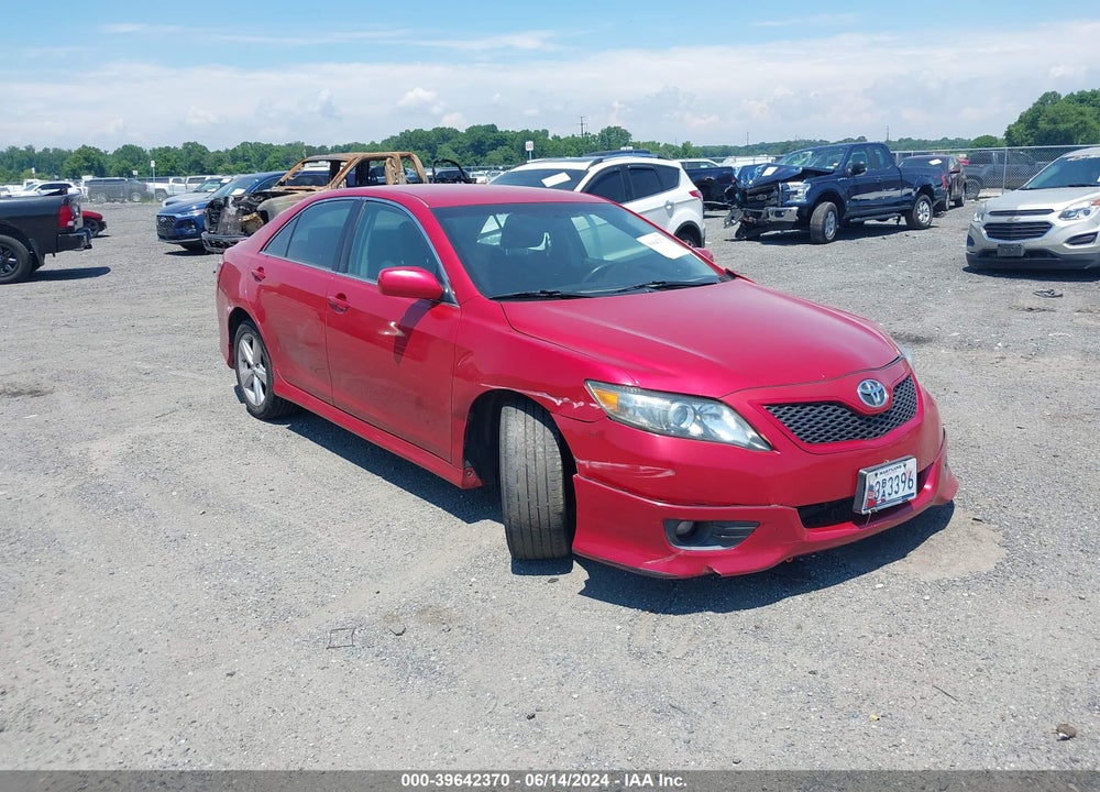2010 TOYOTA CAMRY SE VIN: 4T1BF3EK5AU513477