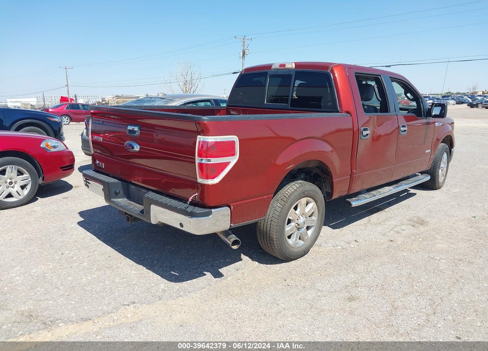 2014 FORD F-150 XLT VIN: 1FTFW1CTXEKD25240