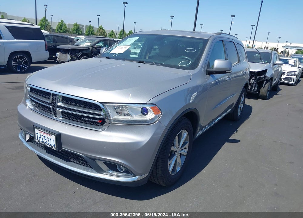 2014 DODGE DURANGO LIMITED VIN: 1C4RDHDG5EC445972