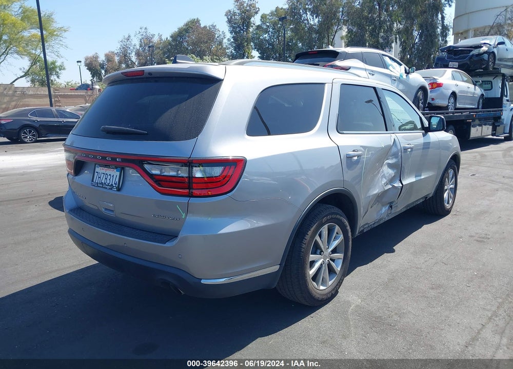 2014 DODGE DURANGO LIMITED VIN: 1C4RDHDG5EC445972