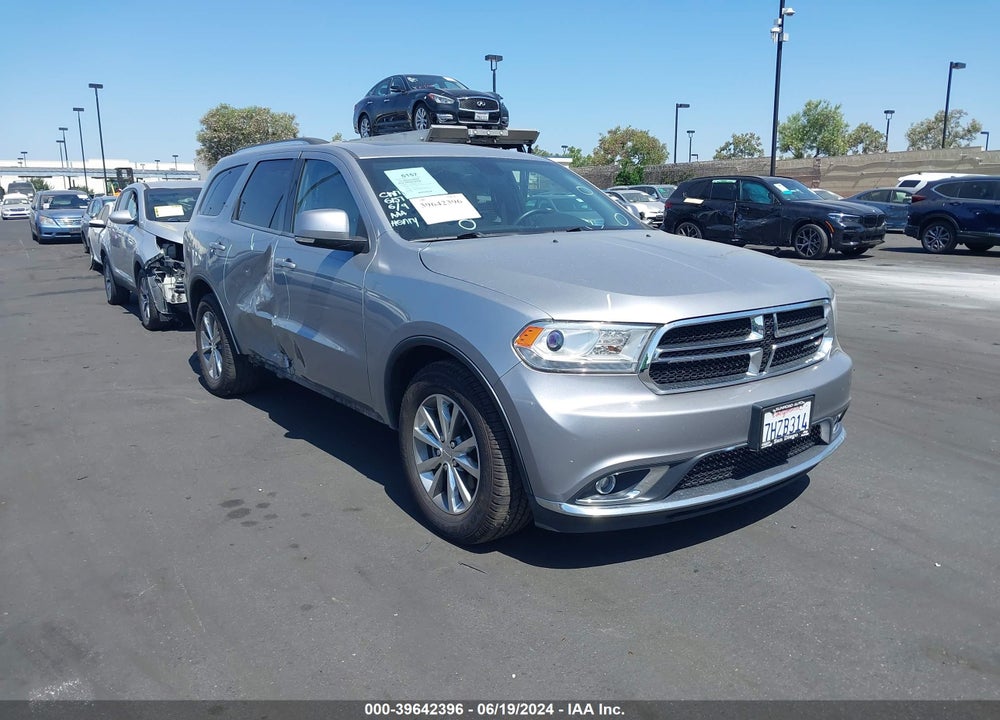 2014 DODGE DURANGO LIMITED VIN: 1C4RDHDG5EC445972
