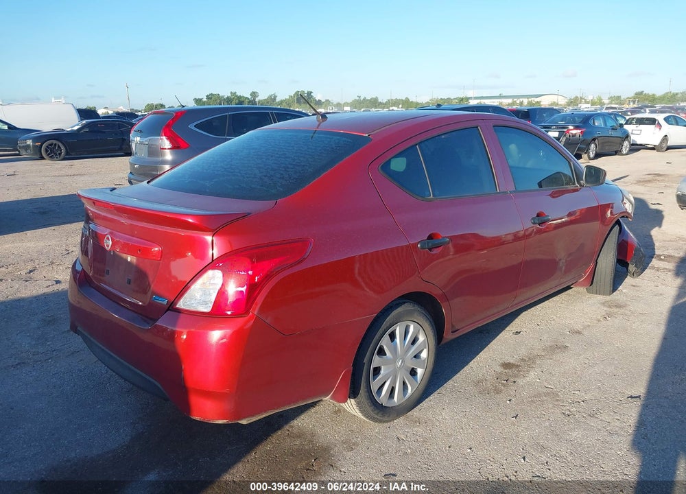 2016 NISSAN VERSA 1.6 S+ VIN: 3N1CN7AP5GL866344