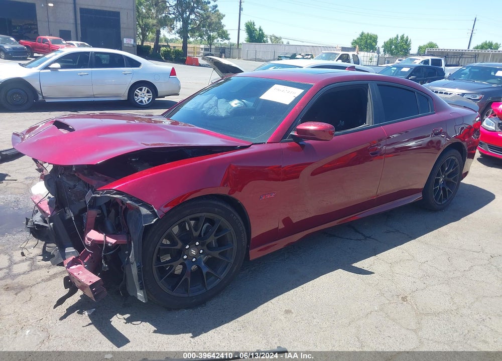 2020 DODGE CHARGER SCAT PACK RWD VIN: 2C3CDXGJ9LH166434