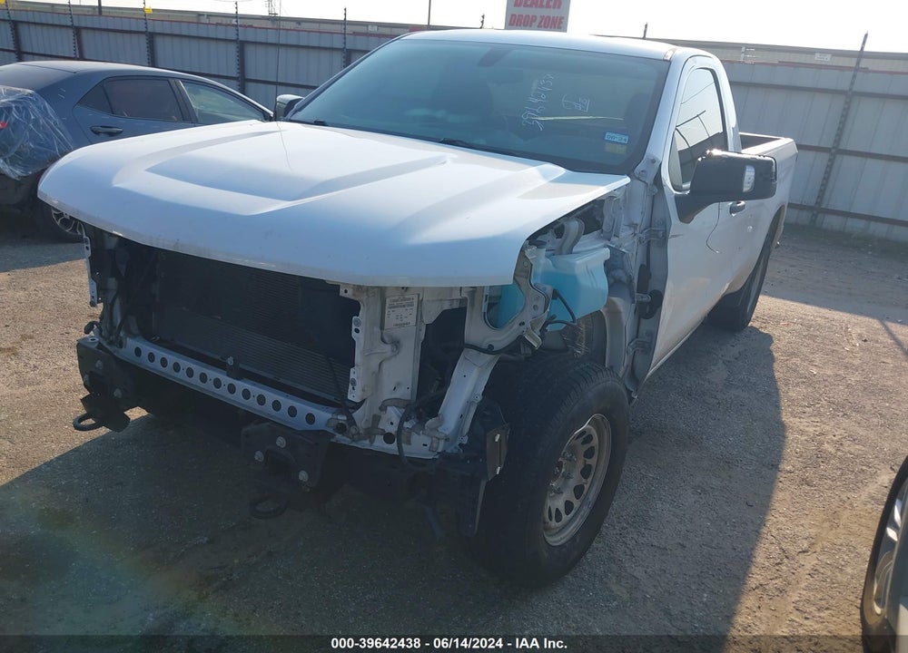 2020 CHEVROLET SILVERADO 1500 2WD REGULAR CAB LONG BED WT VIN: 3GCNWAEH7LG116207