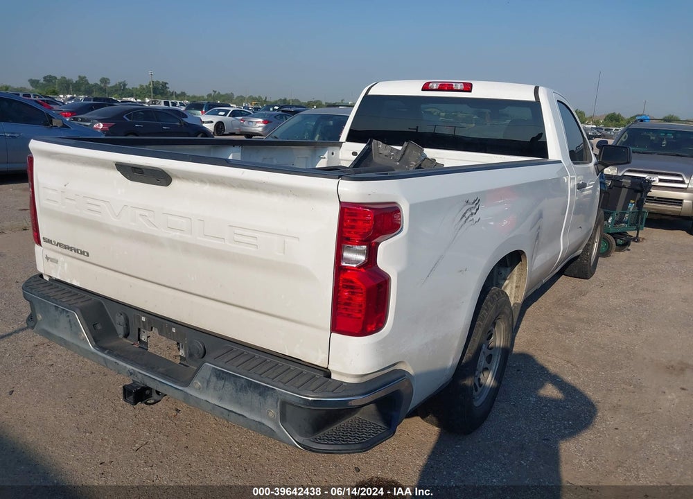 2020 CHEVROLET SILVERADO 1500 2WD REGULAR CAB LONG BED WT VIN: 3GCNWAEH7LG116207