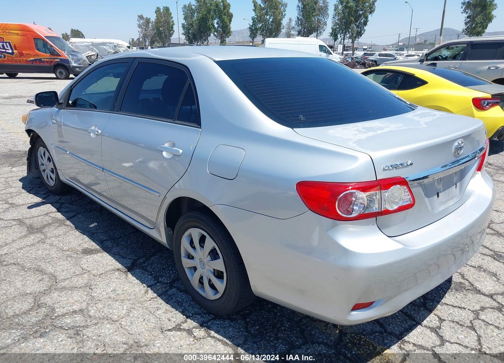 2011 TOYOTA COROLLA LE VIN: JTDBU4EE7B9166037