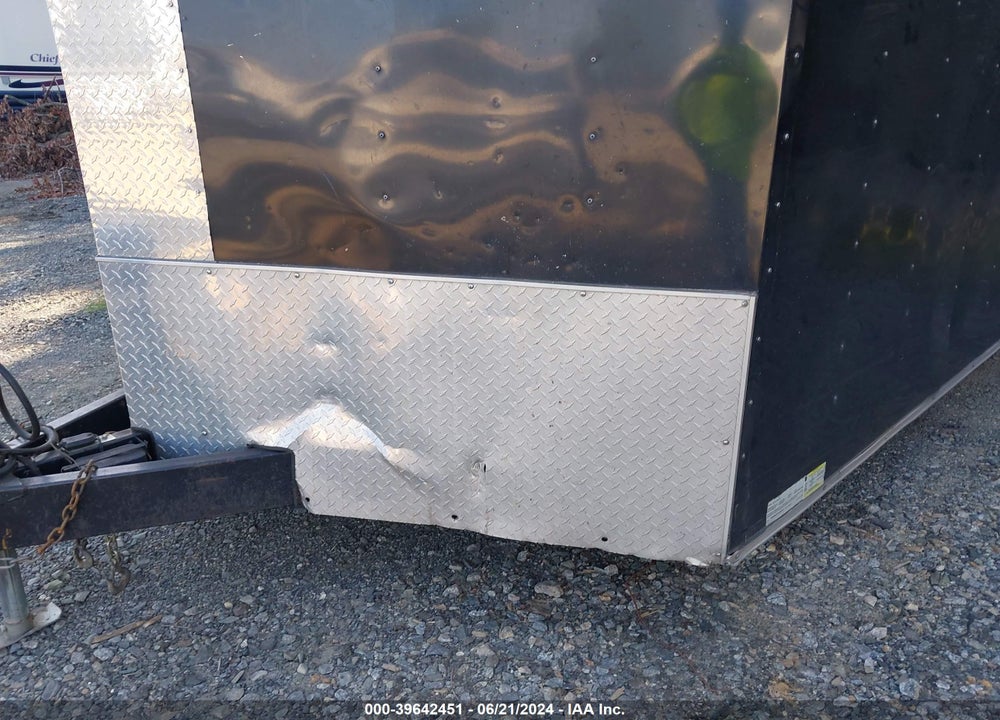 2016 DIAMOND BACK CARGO TRAILER VIN: 53NBE2427G1041168