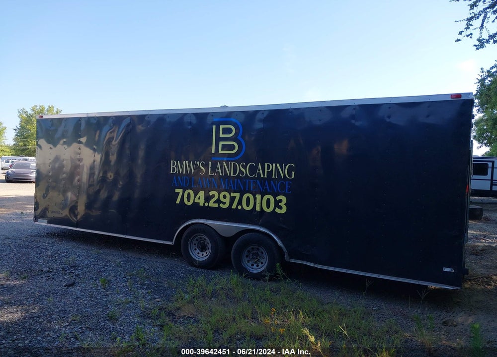 2016 DIAMOND BACK CARGO TRAILER VIN: 53NBE2427G1041168