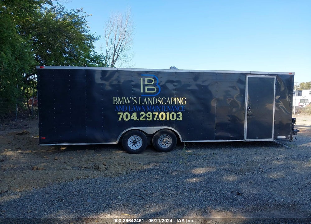 2016 DIAMOND BACK CARGO TRAILER VIN: 53NBE2427G1041168
