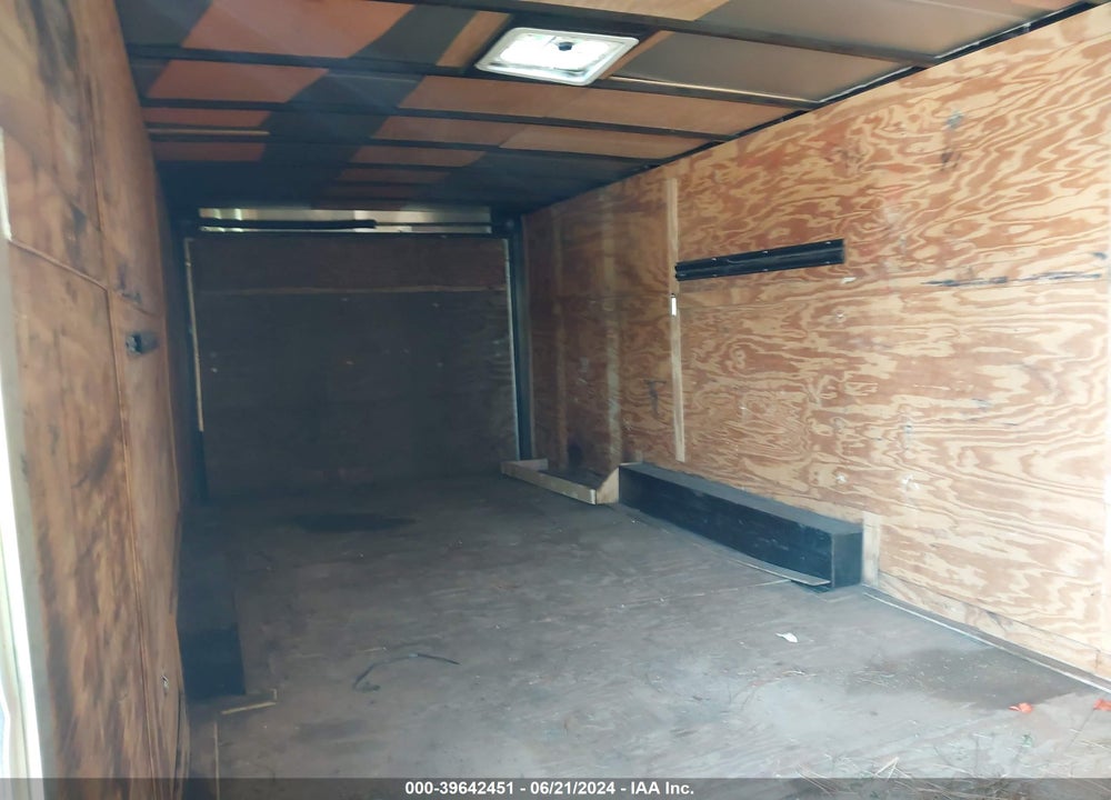 2016 DIAMOND BACK CARGO TRAILER VIN: 53NBE2427G1041168
