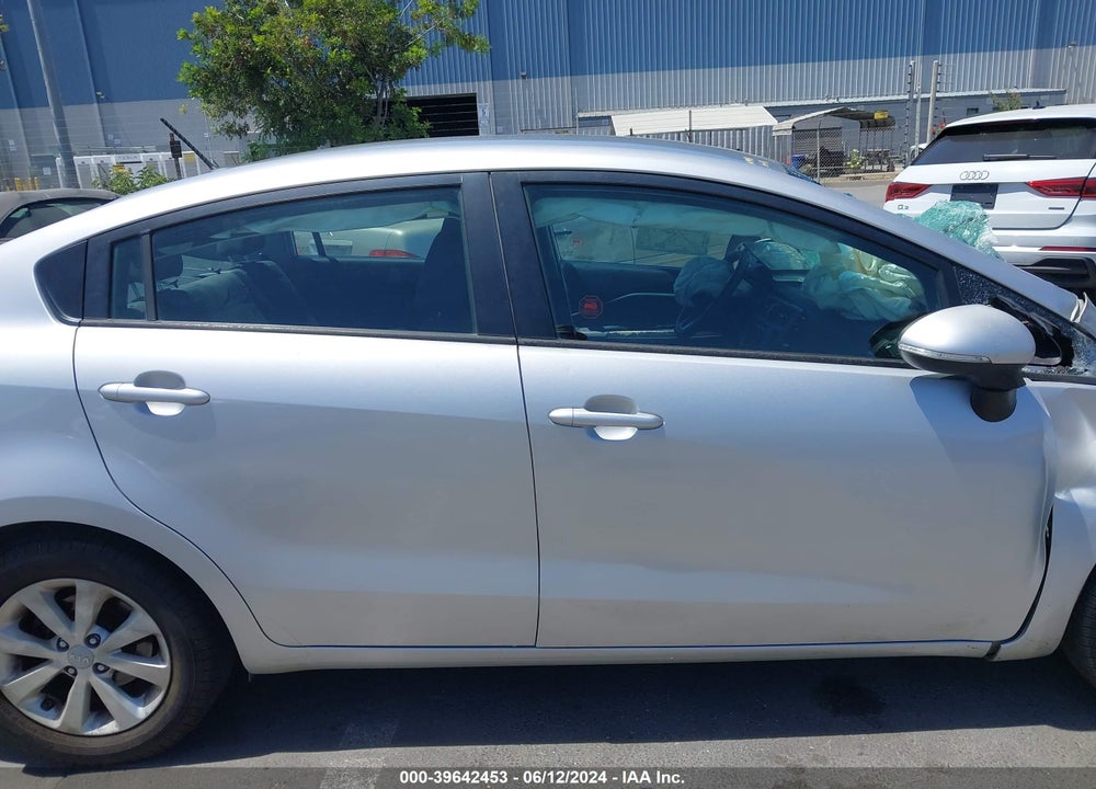 2013 KIA RIO EX VIN: KNADN4A35D6280162
