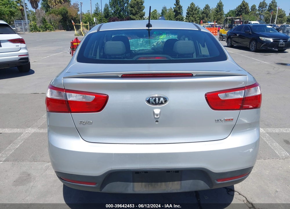 2013 KIA RIO EX VIN: KNADN4A35D6280162