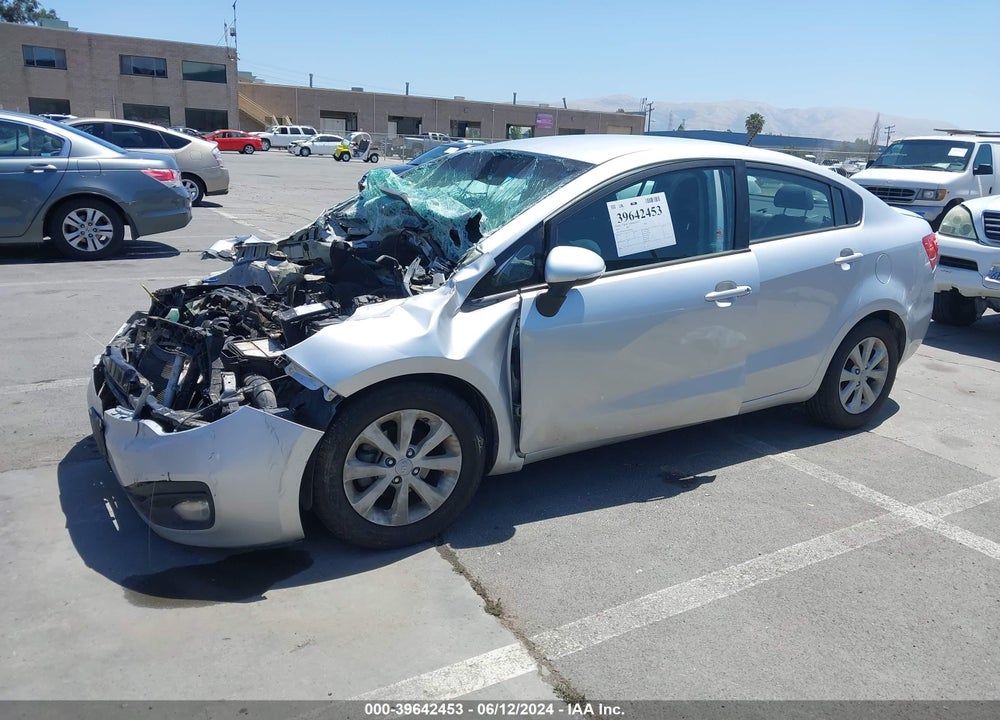 2013 KIA RIO EX VIN: KNADN4A35D6280162