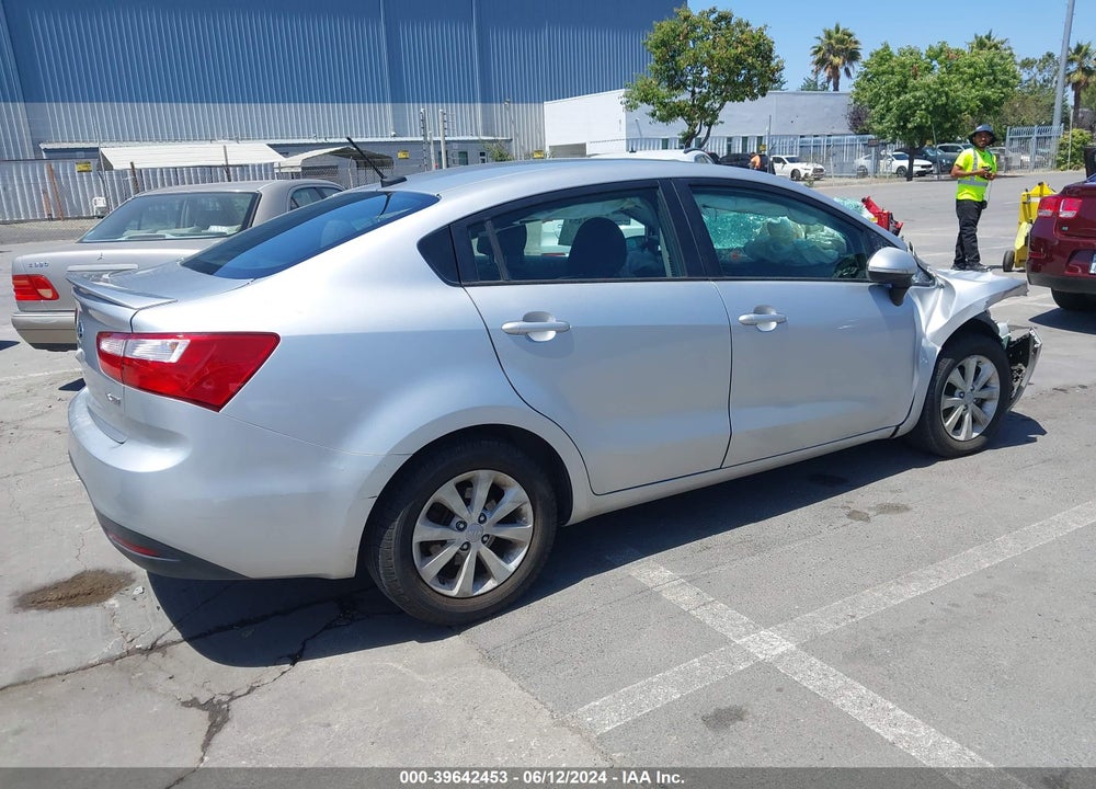 2013 KIA RIO EX VIN: KNADN4A35D6280162