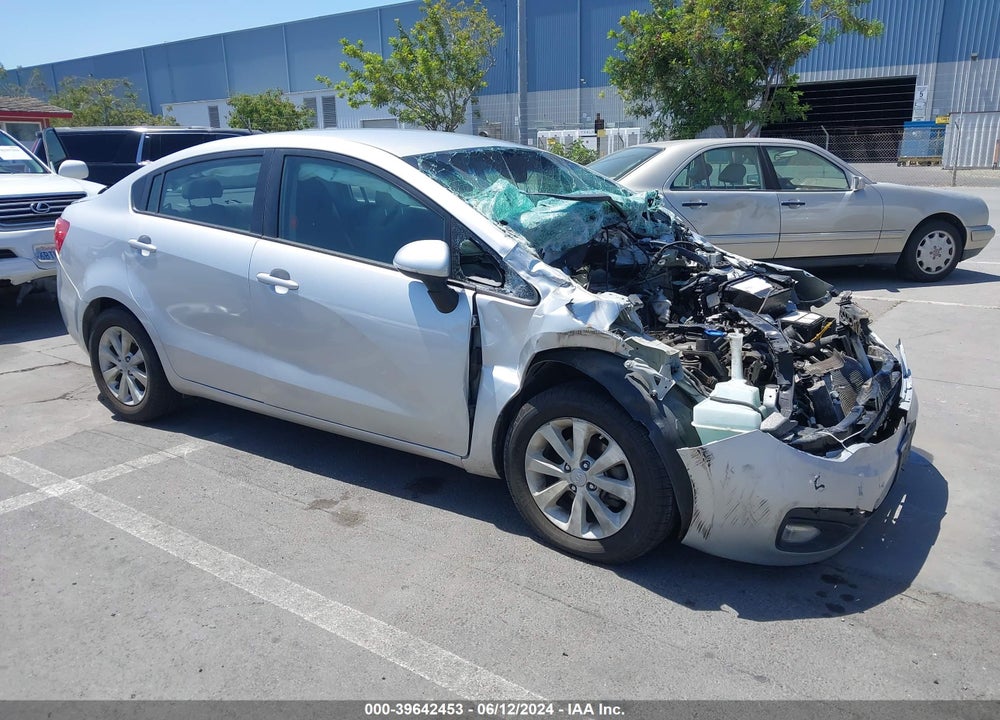 2013 KIA RIO EX VIN: KNADN4A35D6280162