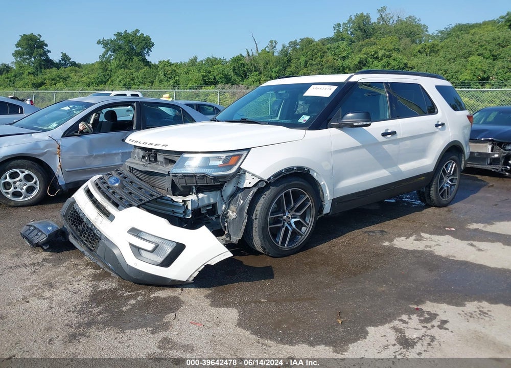 2017 FORD EXPLORER SPORT VIN: 1FM5K8GT6HGD10084