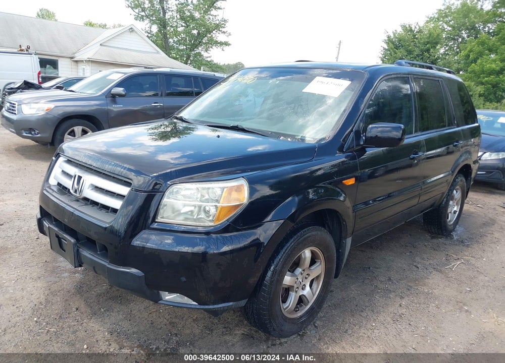 2006 HONDA PILOT EX-L VIN: 5FNYF187X6B028939