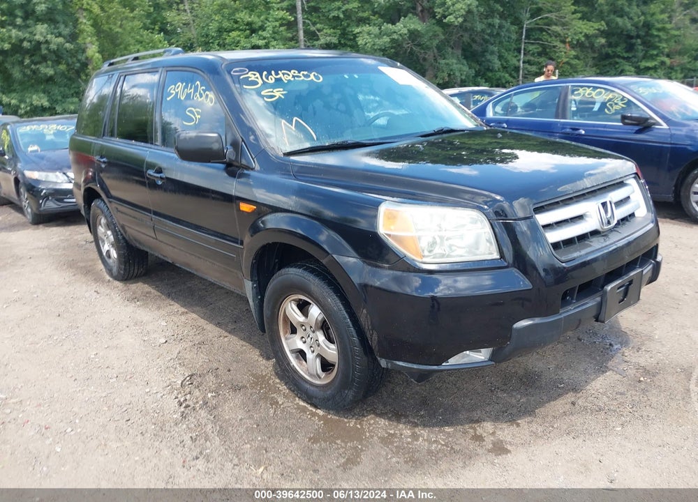 2006 HONDA PILOT EX-L VIN: 5FNYF187X6B028939