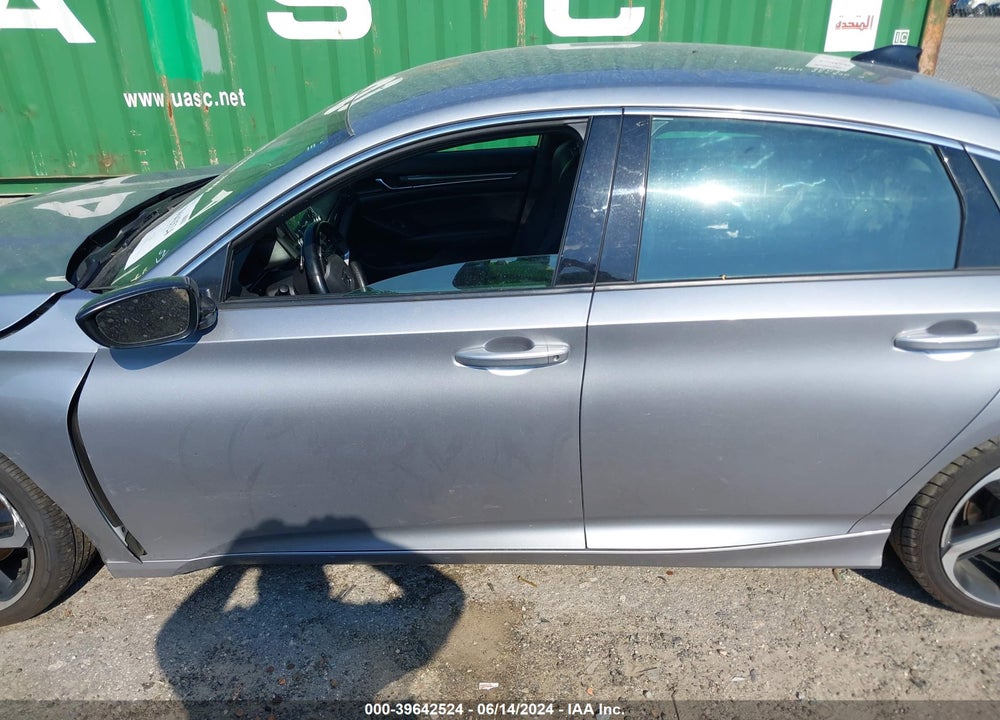 2021 HONDA ACCORD SPORT VIN: 1HGCV1F37MA100863