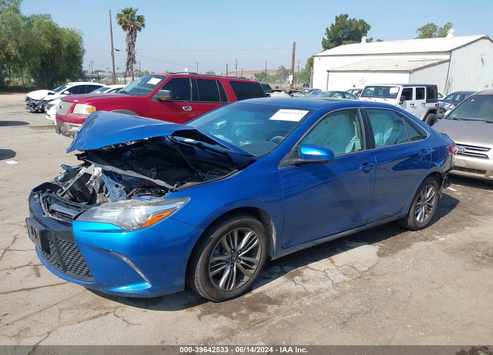 2017 TOYOTA CAMRY SE VIN: 4T1BF1FK8HU752440