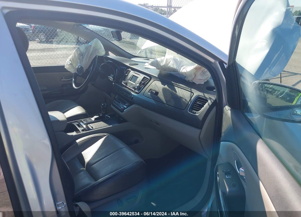 2015 KIA SEDONA EX VIN: KNDMC5C19F6047415