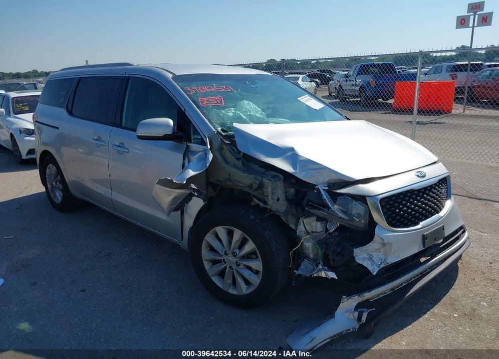 2015 KIA SEDONA EX VIN: KNDMC5C19F6047415