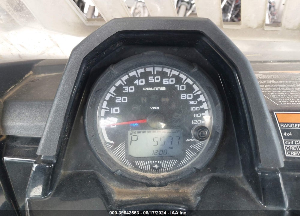 2016 POLARIS RANGER XP 900 EPS VIN: 3NSRTE877GG822201