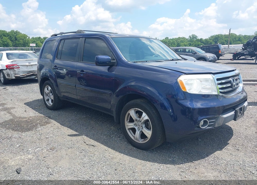 2015 HONDA PILOT EX-L VIN: 5FNYF4H60FB040221