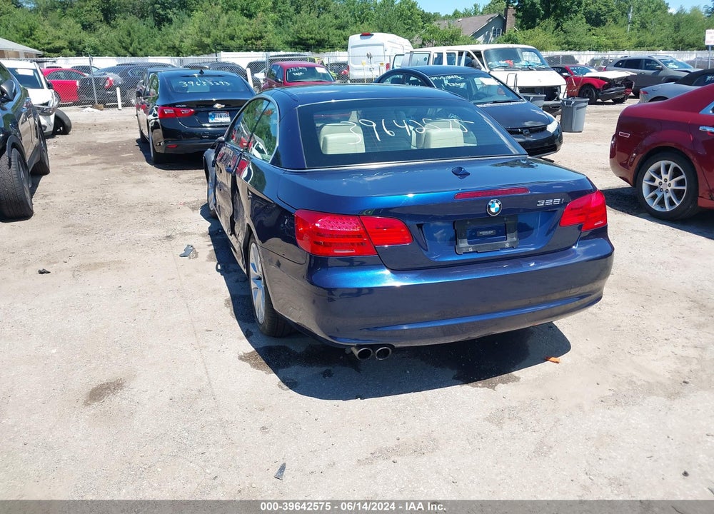 2013 BMW 328I VIN: WBADW7C50DE731632