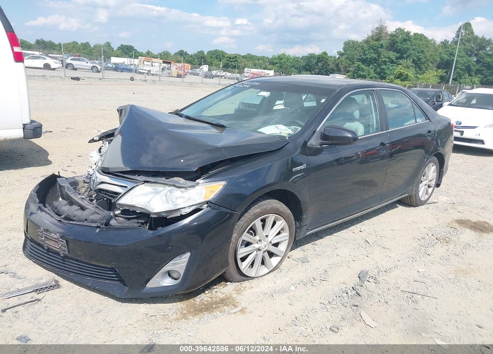 2012 TOYOTA CAMRY HYBRID XLE VIN: 4T1BD1FK2CU041556