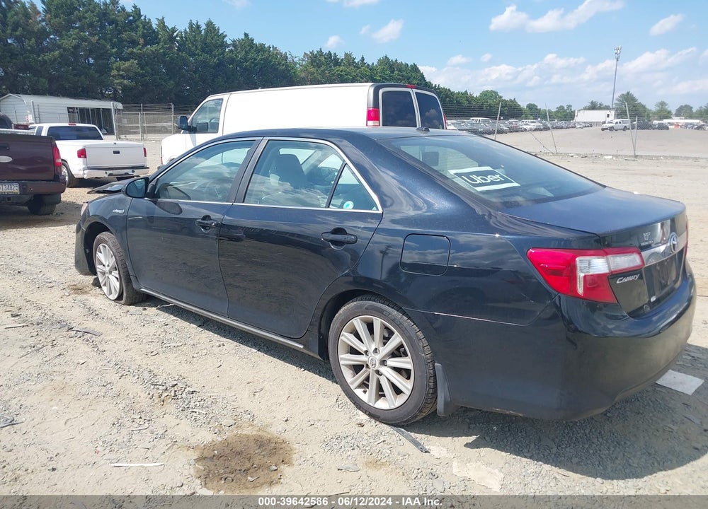 2012 TOYOTA CAMRY HYBRID XLE VIN: 4T1BD1FK2CU041556