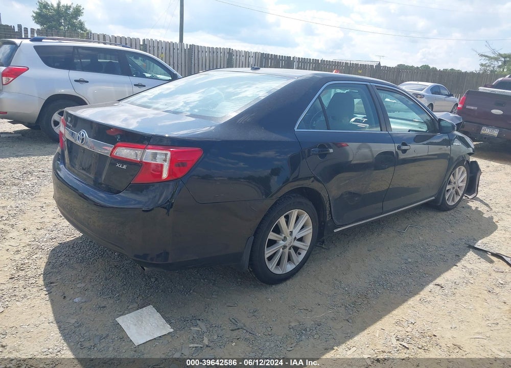2012 TOYOTA CAMRY HYBRID XLE VIN: 4T1BD1FK2CU041556