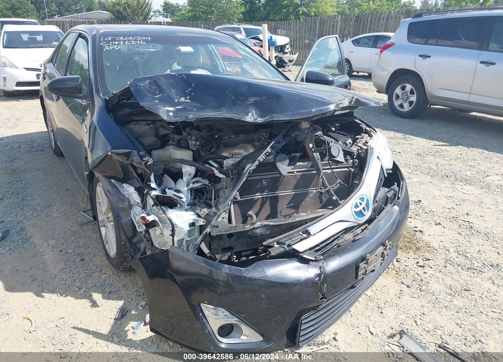 2012 TOYOTA CAMRY HYBRID XLE VIN: 4T1BD1FK2CU041556