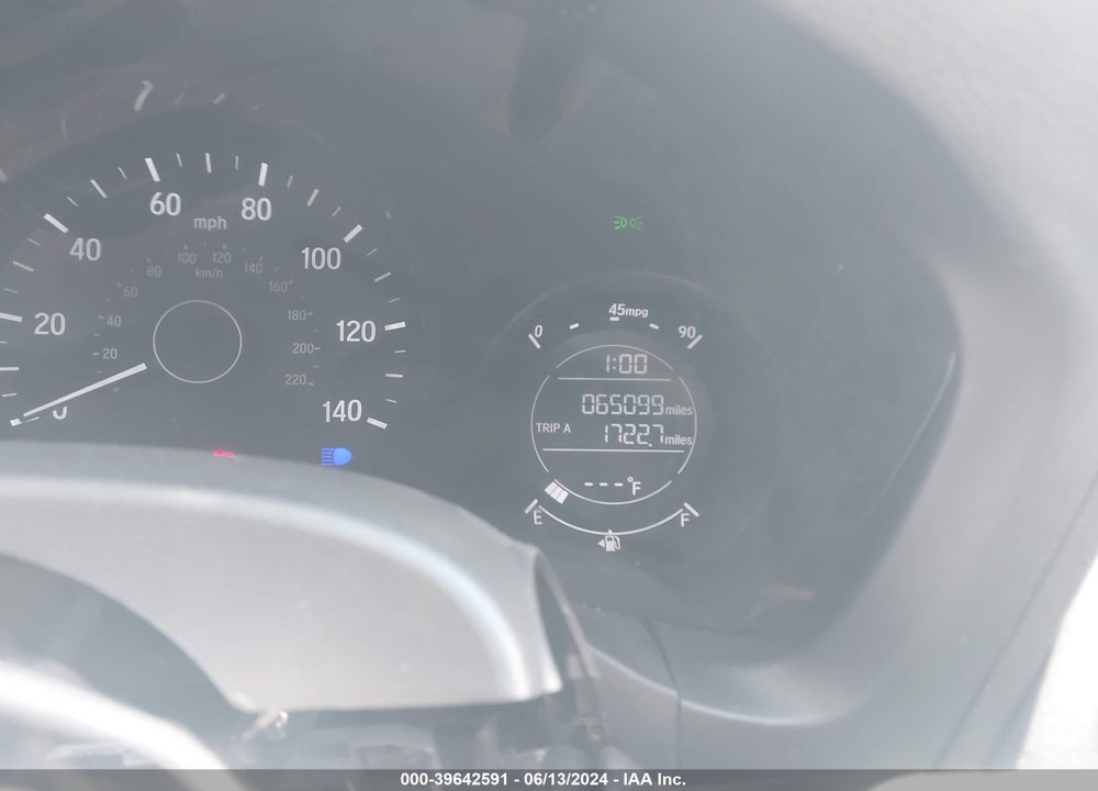 2018 HONDA HR-V LX VIN: 3CZRU6H35JG705994
