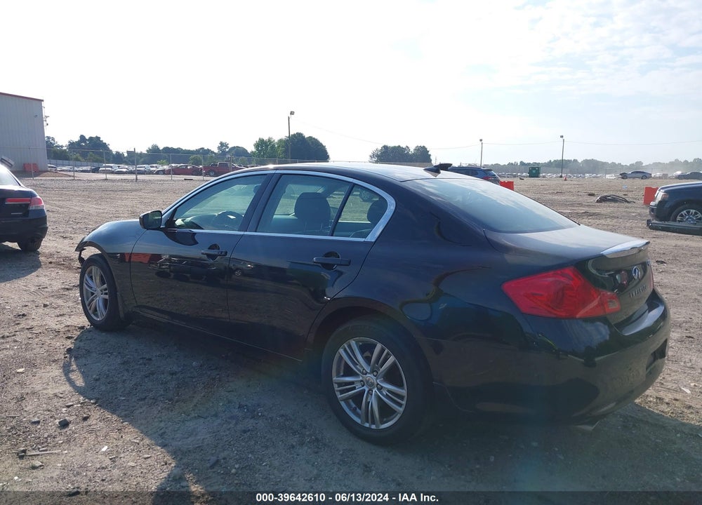 2012 INFINITI G25X VIN: JN1DV6AR2CM862431