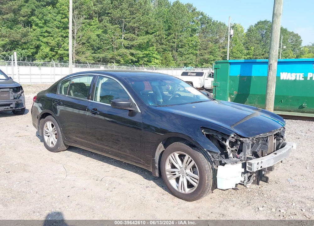 2012 INFINITI G25X VIN: JN1DV6AR2CM862431