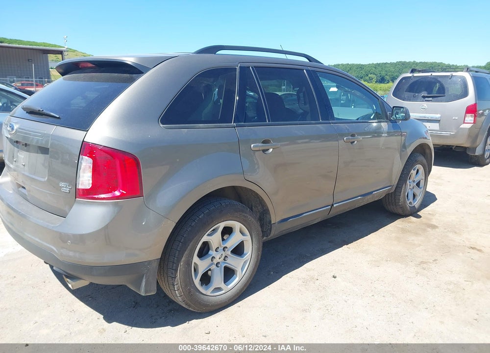 2014 FORD EDGE SEL VIN: 2FMDK4JC2EBA84321