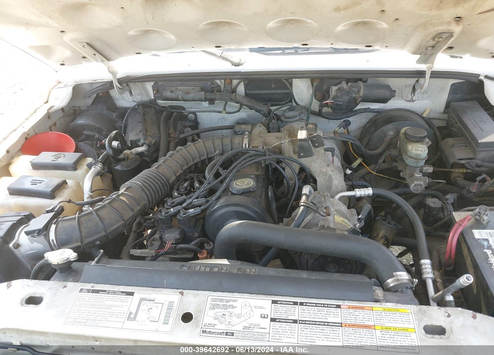 2000 FORD RANGER XL/XLT VIN: 1FTYR10C2YTA64849