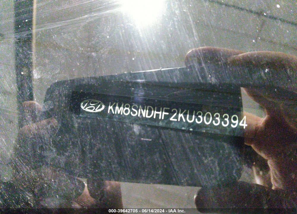2019 HYUNDAI SANTA FE XL SE VIN: KM8SNDHF2KU303394