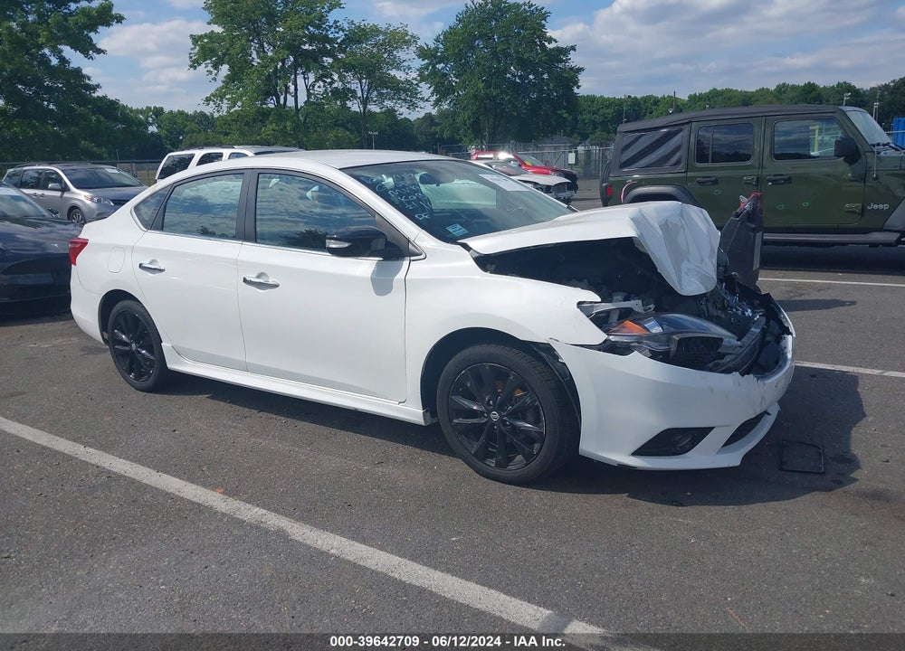 2018 NISSAN SENTRA SR VIN: 3N1AB7AP6JY341609