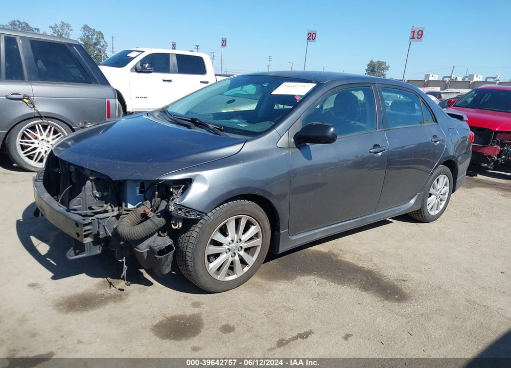 2010 TOYOTA COROLLA S VIN: 2T1BU4EE7AC404963