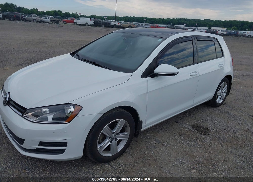 2017 VOLKSWAGEN GOLF VIN: 3VW217AU8HM001760