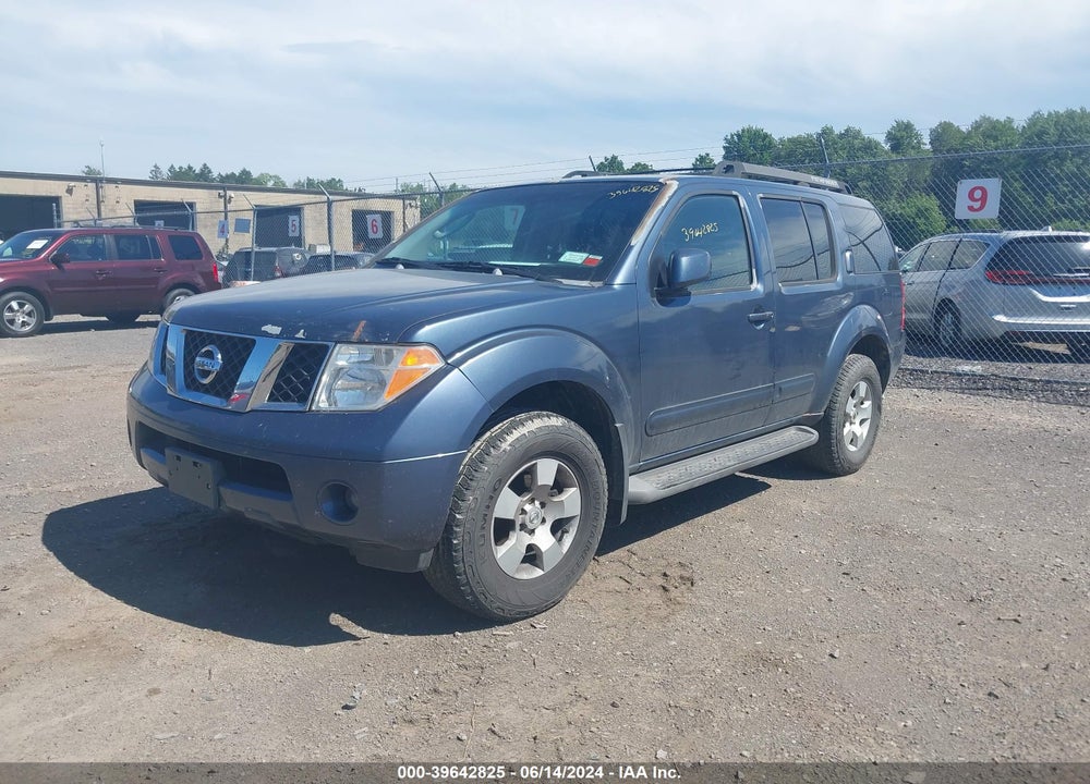 2006 NISSAN PATHFINDER SE VIN: 5N1AR18W36C635516