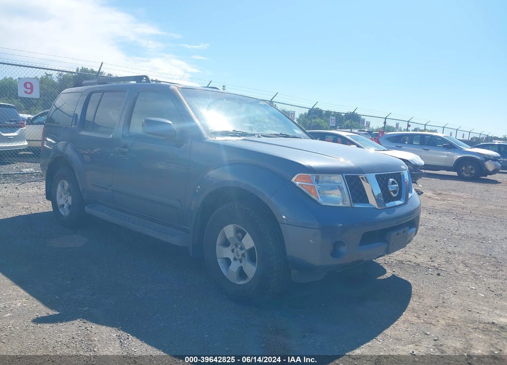 2006 NISSAN PATHFINDER SE VIN: 5N1AR18W36C635516