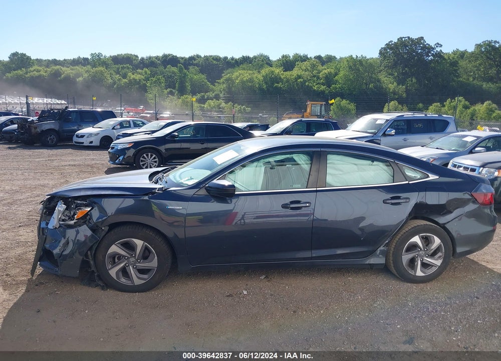 2020 HONDA INSIGHT EX VIN: 19XZE4F52LE005084
