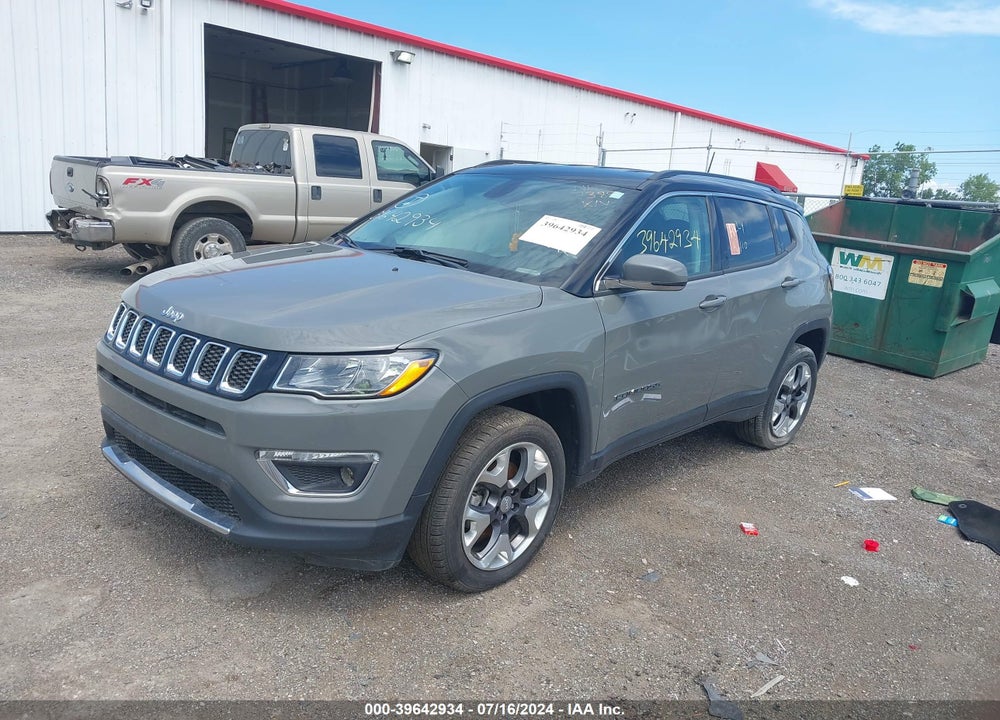 2020 JEEP COMPASS LIMITED 4X4 VIN: 3C4NJDCB3LT167385